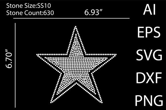 Download Star Rhinestone Templates Design - Templates design Collection