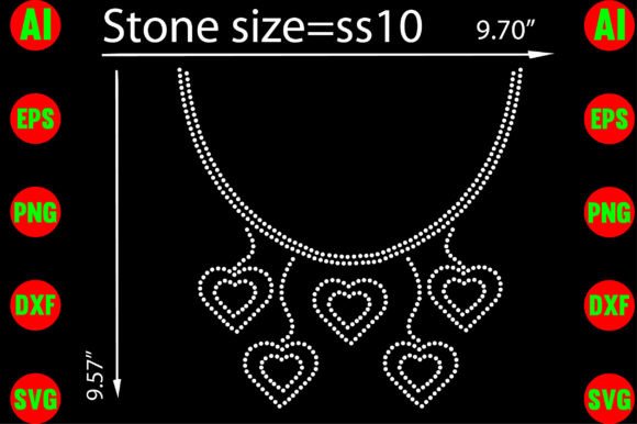 Download Necklace Rhinestone Templates Design - Templates design Collection