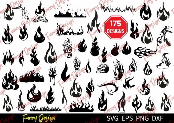 Download Fire Flames Svg, Flame Svg, Fire Clipart - Flames Collection