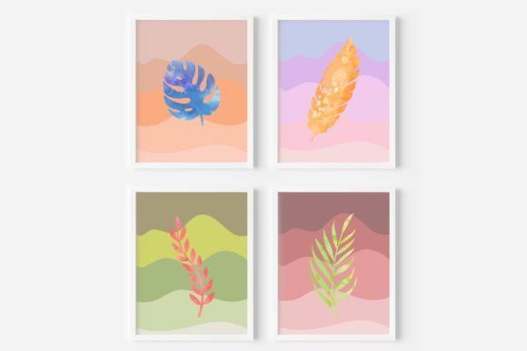 Download Leaf Decor Wall Arts, Botanical Prints - Botanical prints Collection